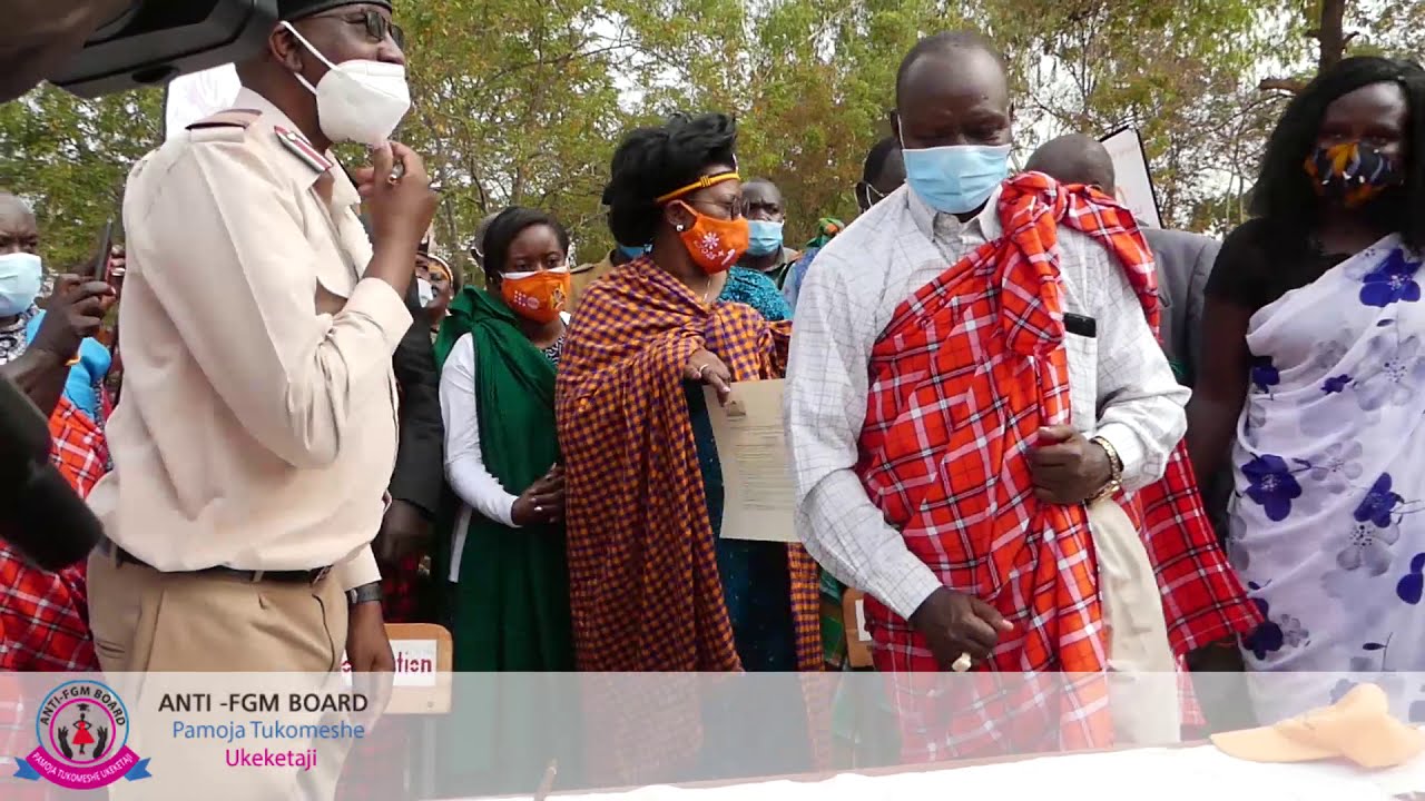 KENYA AND UGANDA POKOT CULTURAL ELDERS DECLARATION TO END CROSS BOARDER FGM, ALALE WEST POKOT