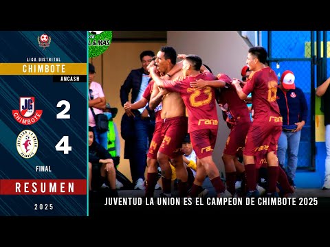 LA UNIÓN DIO LA SORPRESA Y DERROTÓ AL JOSÉ GÁLVEZ EN LA FINAL 2025 | Juv La Unión 4-2 José Gálvez