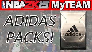 NBA 2K15 MyTeam Pack Opening - ADIDAS PACKS! - NBA 2K15 MyTeam Packs