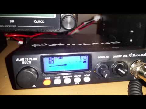 Rx on the midland 78+ on the old cb bands..