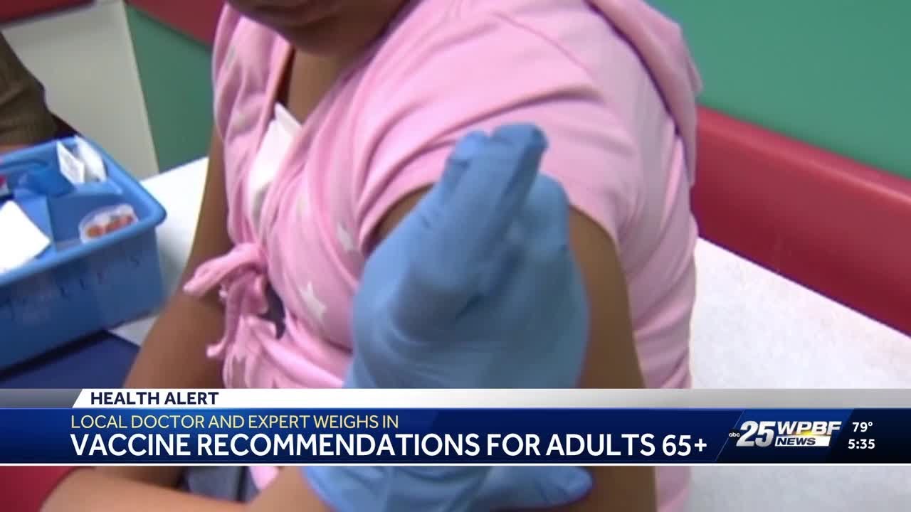 Infectious disease expert in Palm Beach County explains vaccine recommendations for older adults