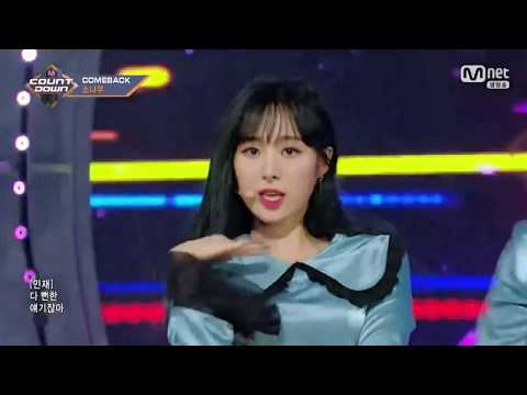 SONAMOO Comeback Stage "I (Knew It)" M Countdown (11/9/2017)