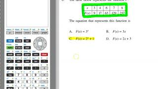 Helpful Calculator Hints for Multiple Choice on the Algebra 1 Regents