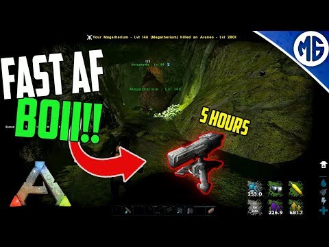 FASTEST 100 LEVELS EVER! 4 Man PvP Servers - Ark: Survival Evolved