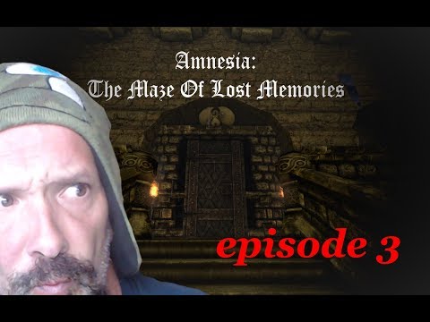 HIDE, BE STEALTHY, DONT MOVE! AMNESIA CUSTOM STORYtime - THE MAZE OF LOST MEMORIES ep3