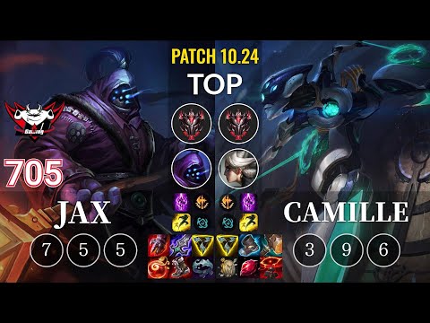 JDG 705 Jax vs Camille Top - KR Patch 10.24