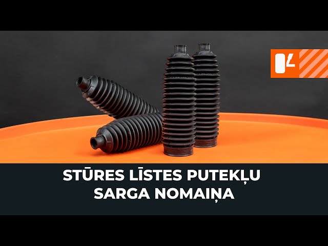 Noskatieties mūsu video pamācības par MINI Stūres Iekārtas Putekļu Aizsargs problēmu novēršanu