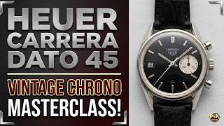 The One-Eyed Wonder: Heuer Carrera Dato 45 (Ref. 3147) Review & History