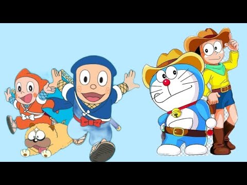~ Doraemon And Ninja Hatrorri ||  Mixing Cartoon || #doremon #ninjahattori