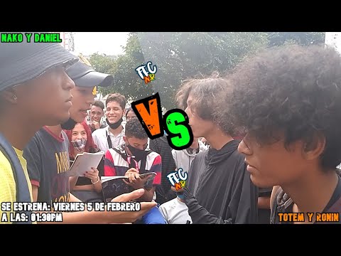 Free En Cuarentena-  Octavos (Nako y Daniel vs Ronin y Totem) Quinta Edición