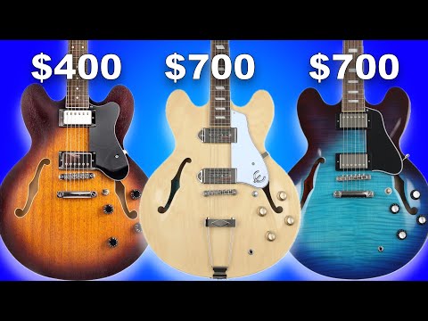 Comparing 3 Hollowbody Style Electric Guitars