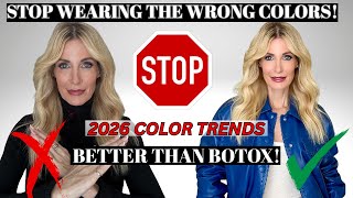 Top 5 Color Trends Of 2026 That Reverse Aging | Fashion Over 40 & 50