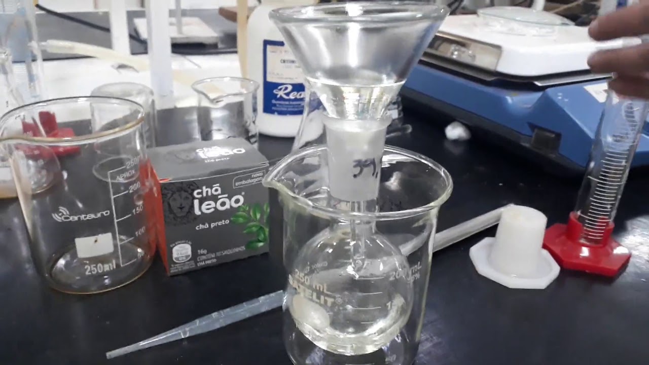 Extração da cafeína