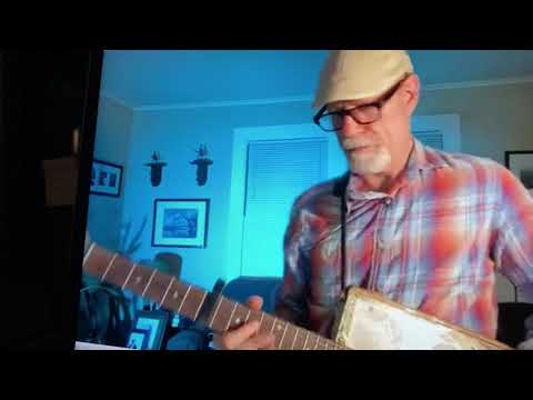 “Mean Old Lonesome Train” Lightnin’ Slim - hand made cigar box guitar