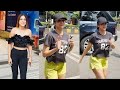 Malaika Arora And Nia Sharma Spotted At Bandra Bollywood Mastiz