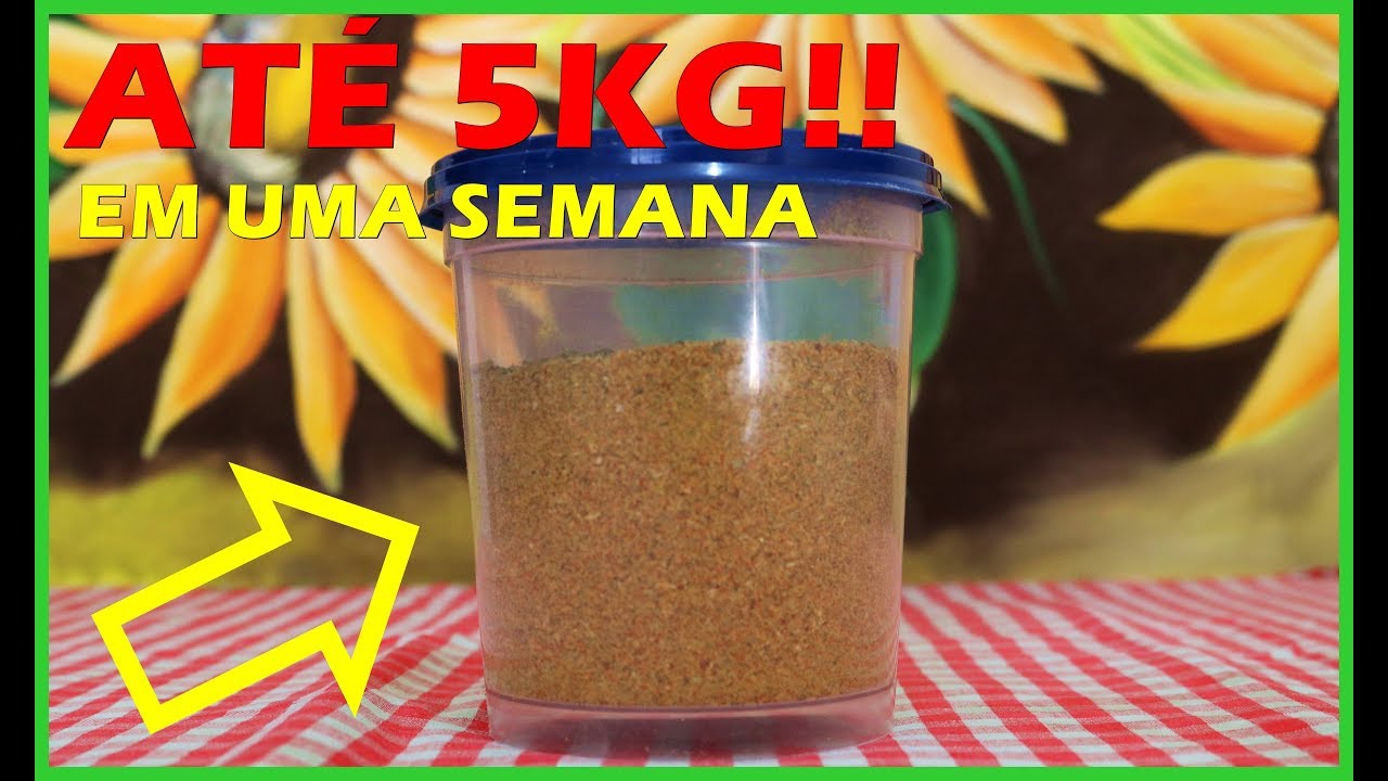 QUER PERDER 3 KG EM UMA SEMANA? FAÇA ESSA RECEITINHA!