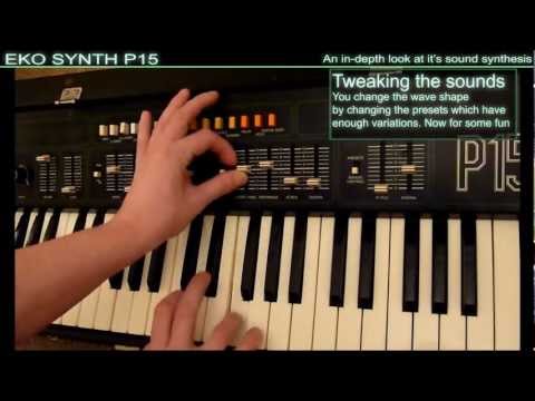 Eko EKOSYNTH P15 1979 - Black image 4