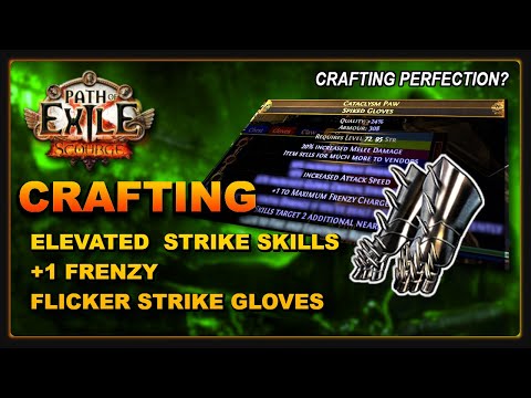 PoE 3.16 - Crafting Elevated Flicker Strike Gloves