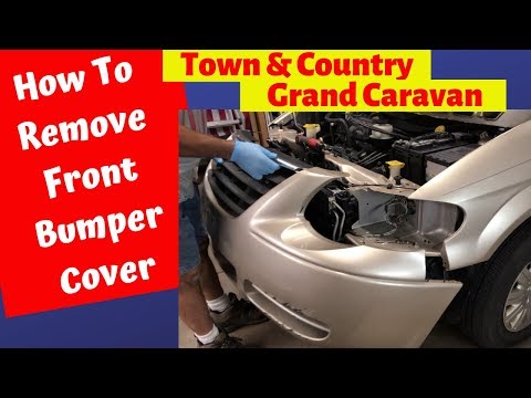 Front Bumper Cover Removal Grand Caravan / Town & Country