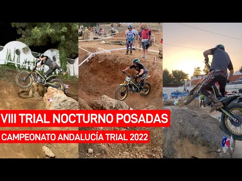 VIII Trial Nocturno Posadas 2022 - Campeonato de Andalucía de Trial