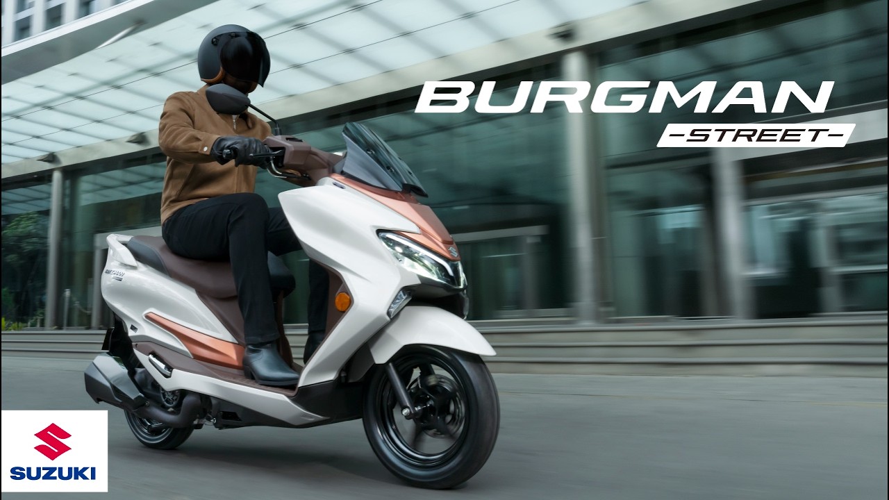 BURGMAN STREET | Official Promotional Video| Suzuki