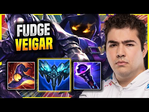 FUDGE TRIES SOME VEIGAR MID! - C9 Fudge Plays Veigar MID vs Corki! | Preseason 2022