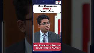 Seismic Resistant Structure | Earthquake | Vineet Jain | Rank 1 | Civil Engineering #upsc #ias #ips