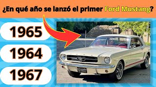¿Cuánto Sabes de Autos Clásicos? | Quiz de los Autos Más Icónicos de la Historia