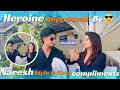 Heroine Impressed By Naresh || style & flirty compliments || latest video || vlog  #pareshannaresh