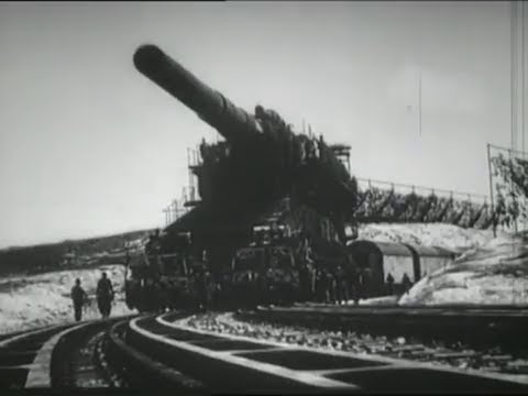 Eisenbahngeschütz "Dora"  Kampfeinsatz 80 cm Kaliber