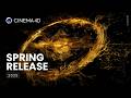 Cinema 4D Spring Release 2025