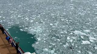 Cruising into Hubbard Glacier | Celebrity Solstice Alaska Experience