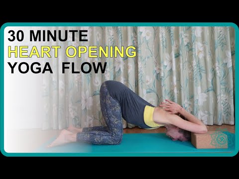 30 Minute Heart Opening Yoga Flow with Christel Wellness Yoga