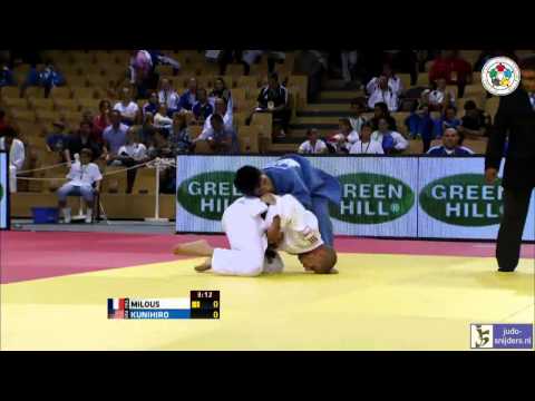 Judo 2013 Grand Prix Rijeka: Milous (FRA) - Kunihiro (USA) [-60kg] semi-final