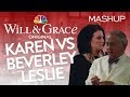 Karen Walker and Beverley Leslie: A Bitter Rivalry - Will & Grace