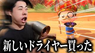 ゲーム中にドライヤーを紹介しだす配信者…＃40【あつまれ どうぶつの森】