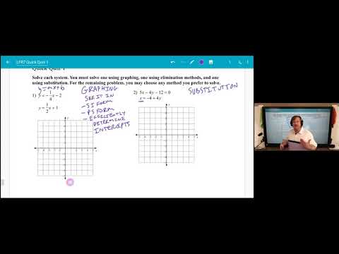 LFR7 Solving Linear Systems Thought Process