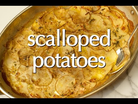 How to Make Scalloped Potatoes - Dinner Party Tonight
