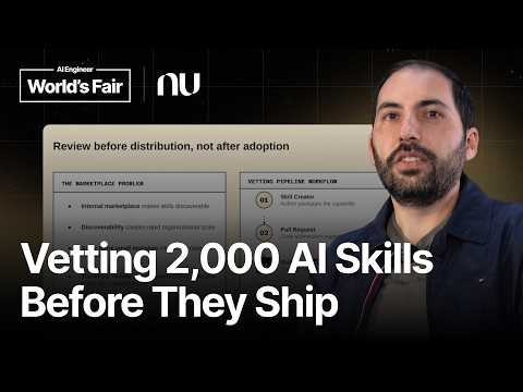 We Vetted 2000 AI Skills Before They Reached Developers — Lucas Palma, Nubank