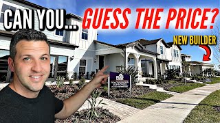 Inside 3 BEAUTIFUL Tampa Florida New Construction Homes For Sale [Plus NEW BUILDER DEBUT]