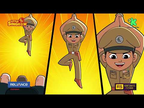 Little Singham |  BLACK SHADOW | Song