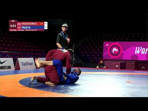 BRONZE Men's GP Gi - 66 kg: A. POGHOSYAN (ARM) v. W. PAJAK (POL)