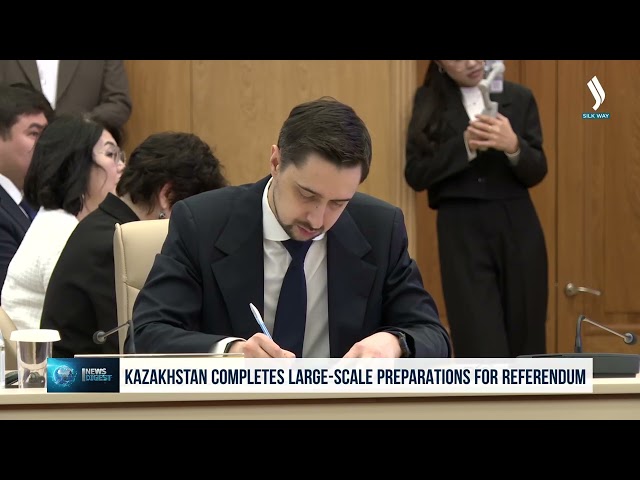Казакстанда референдумга масштабдуу даярдык аяктады