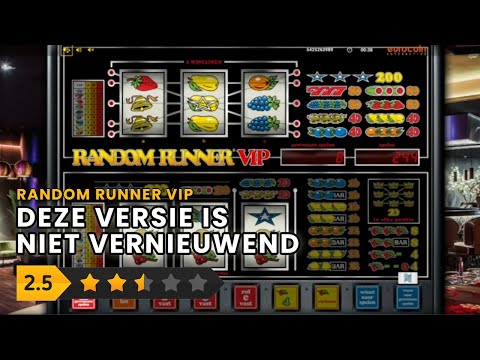 Gokkast Review: Random Runner VIP (Eurocoin, Novomatic, Greentube, Rouvoet)