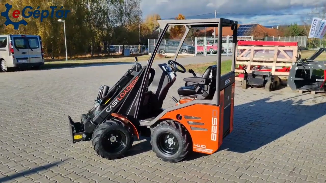 CAST 825D Mini rakodó gépek professzionális felhasználásra 2 Év garancia