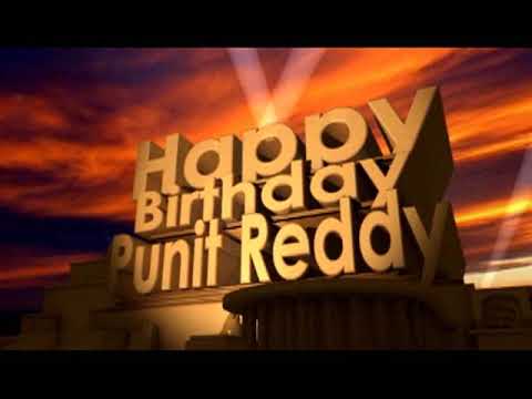 Happy Birthday Punit Reddy