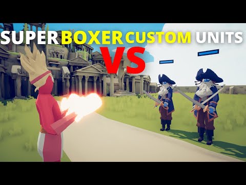 TABS | Super Boxer VS Custom Units (Same Price)