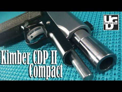 Kimber CDP II Compact Range Review, the Bestest 1911 45 ACP I've run