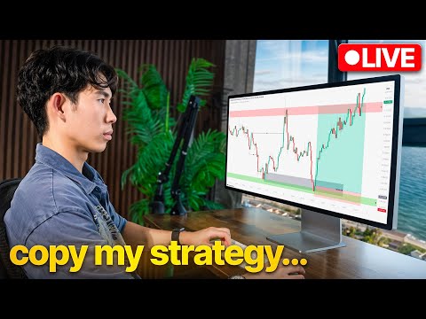 Live Trading Breakdown: Top-Down Analysis & Entry Models — Full Breakdown & Transcript