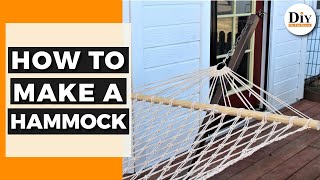 How to Make a Hammock - Step by Step Instructions